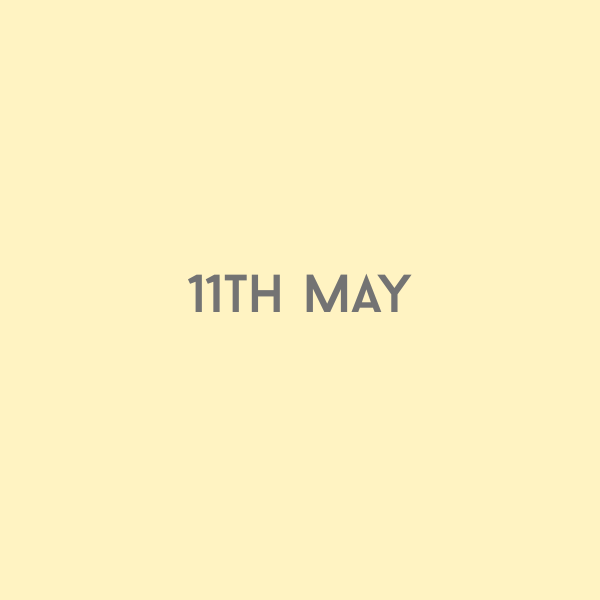 11th May 2026