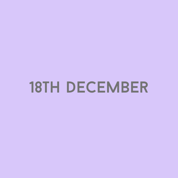 18th December 2026