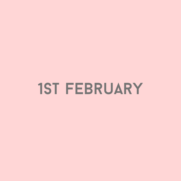 1st February 2026