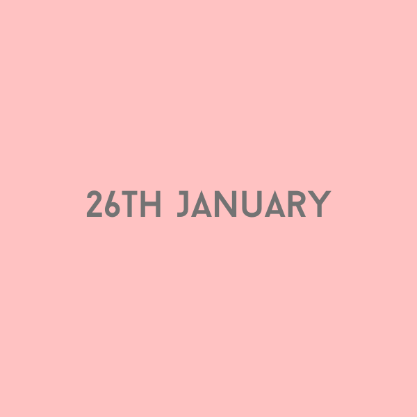 26th January 2026