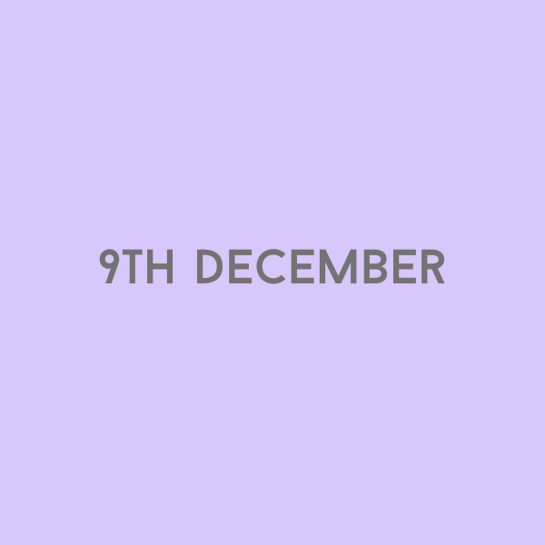 9th December 2026