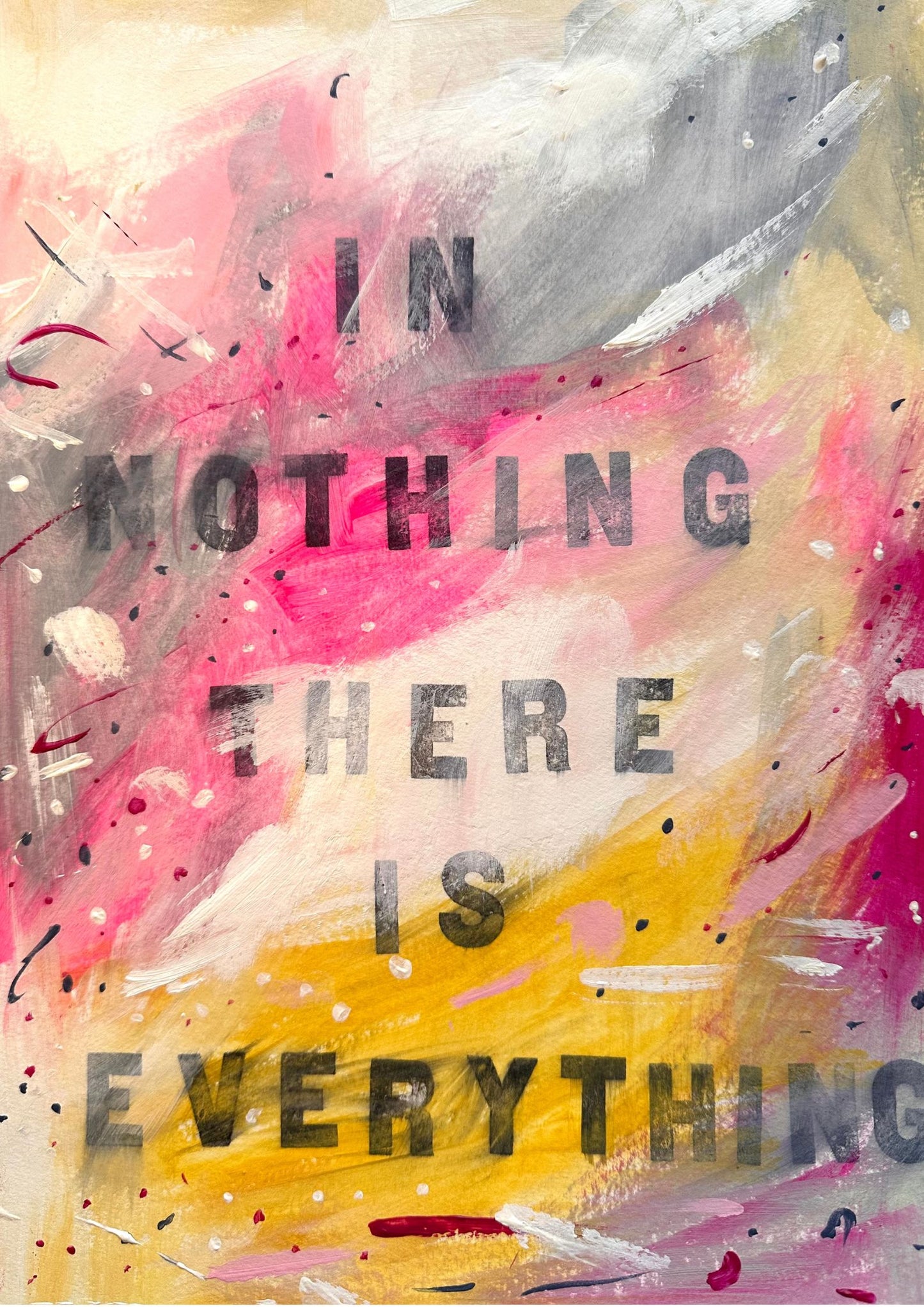 In nothing there is everything