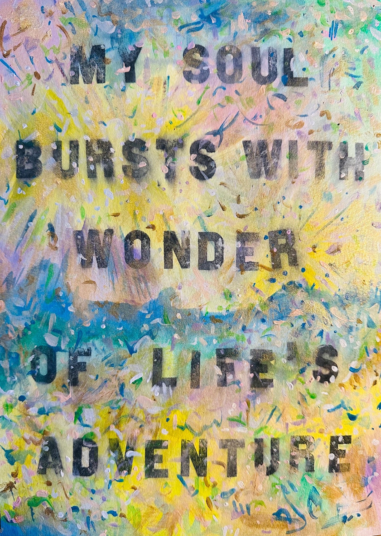 April 13th 2024 - My soul bursts with wonder of life's adventure