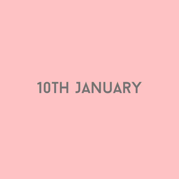 10th January 2026