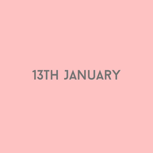 13th January 2026