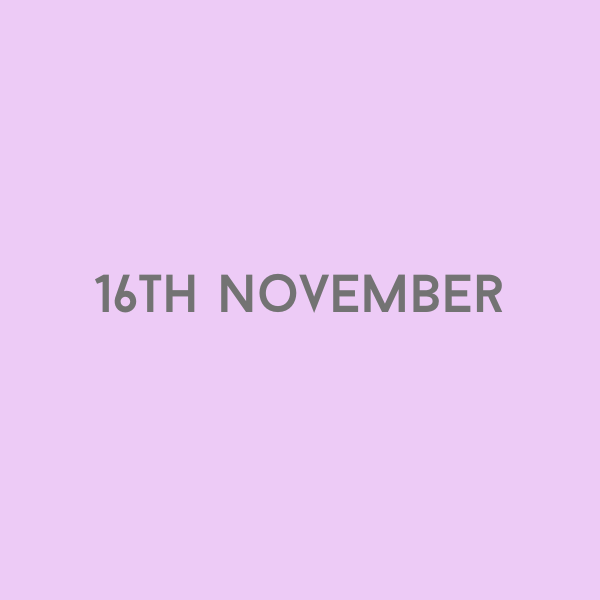16th November 2026