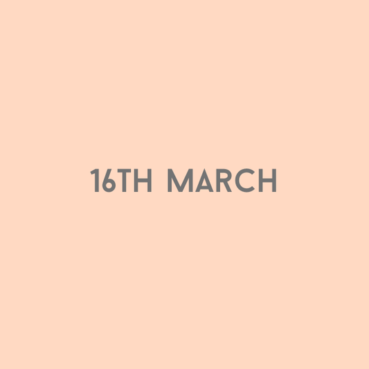 16th March 2026