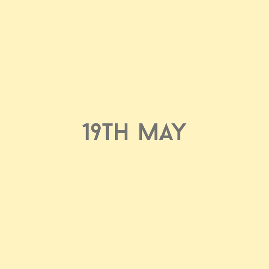 19th May 2026