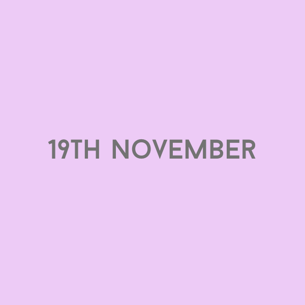 19th November 2026
