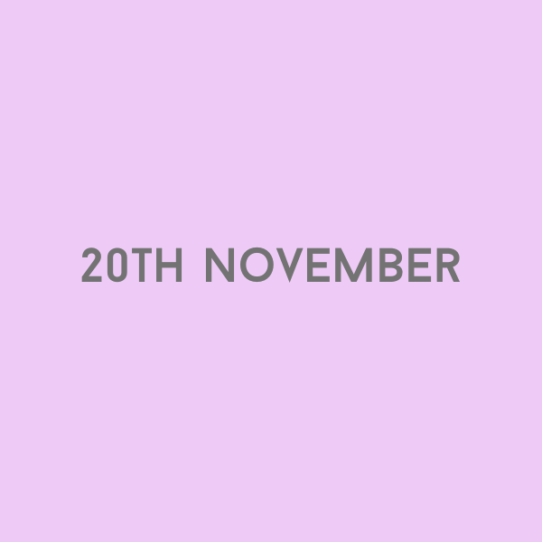 20th November 2026