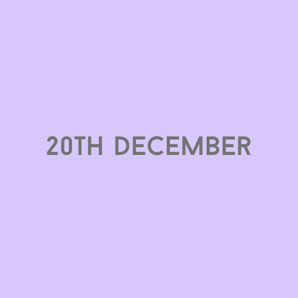 20th December 2026