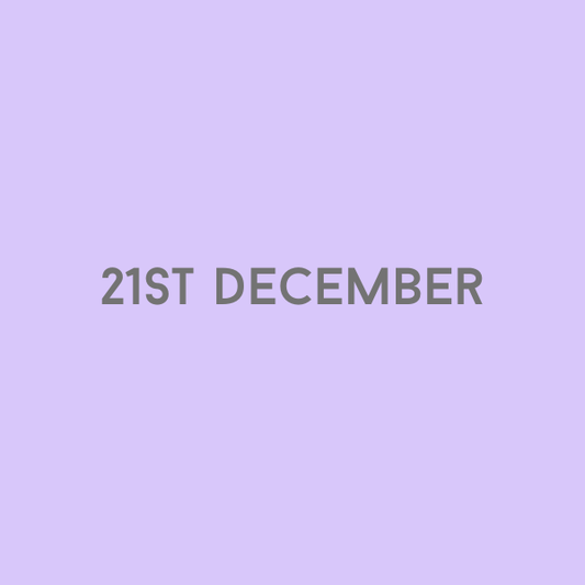 21st December 2026