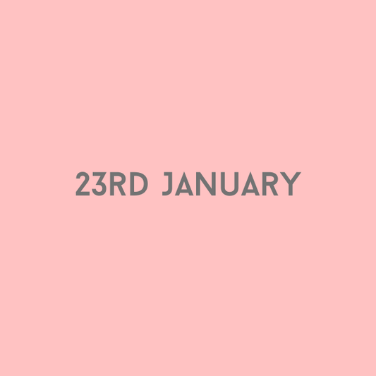 23rd January 2026