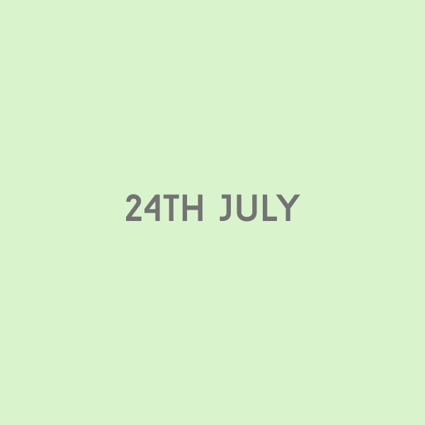24th July 2026