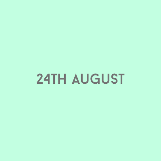 24th August 2026
