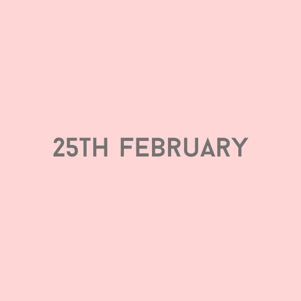 25th February 2026