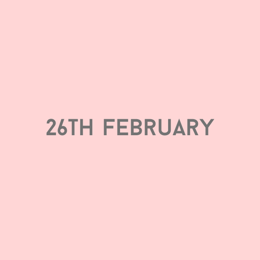 26th February 2026