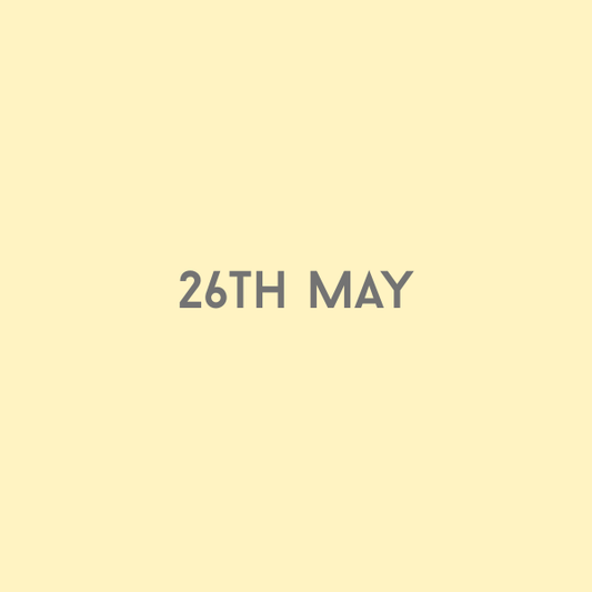 26th May 2026