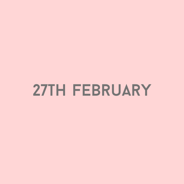 27th February 2026