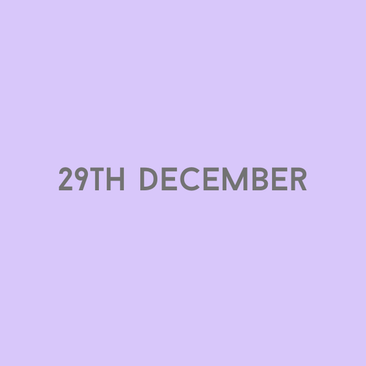 29th December 2026
