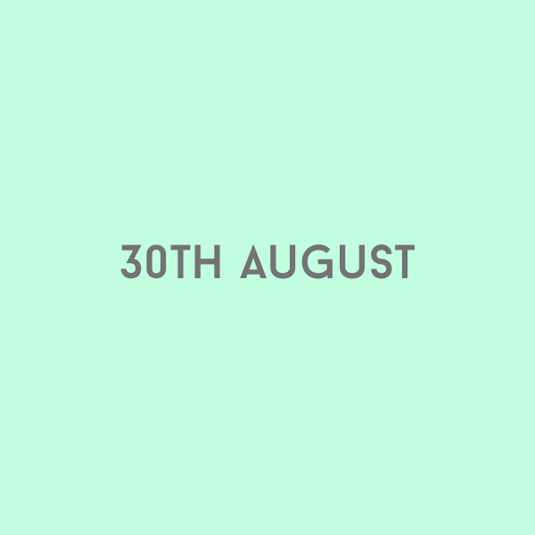 30th August 2026