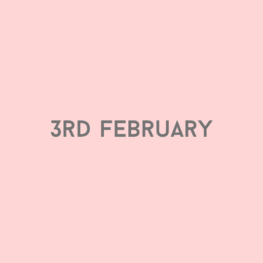 3rd February 2026