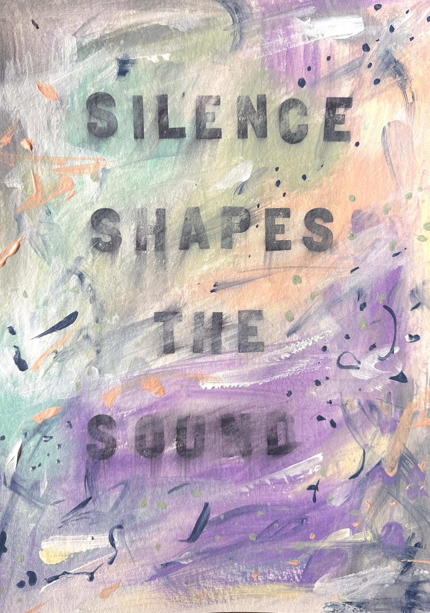 February 19th 2025 - Silence shapes the sound