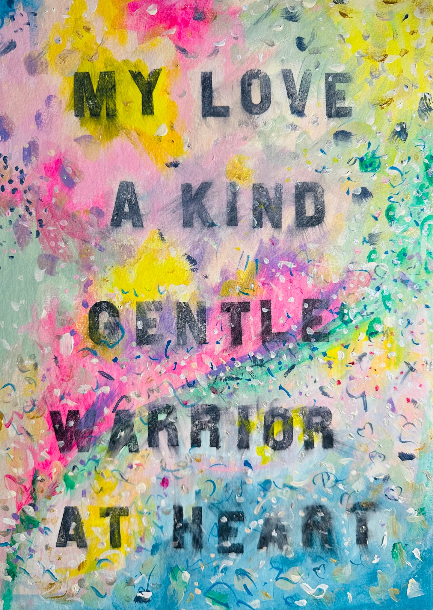 April 16th 2024 - My love, a kind gentle warrior heart