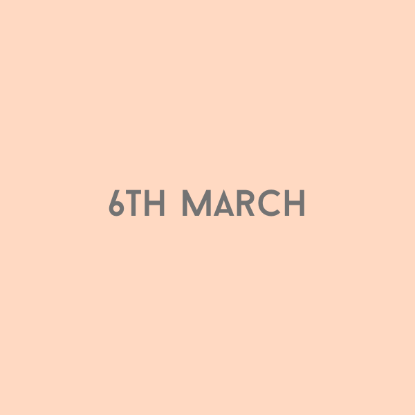 6th March 2026