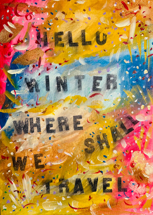 June 1st 2024 - Hello Winter where shall we travel?