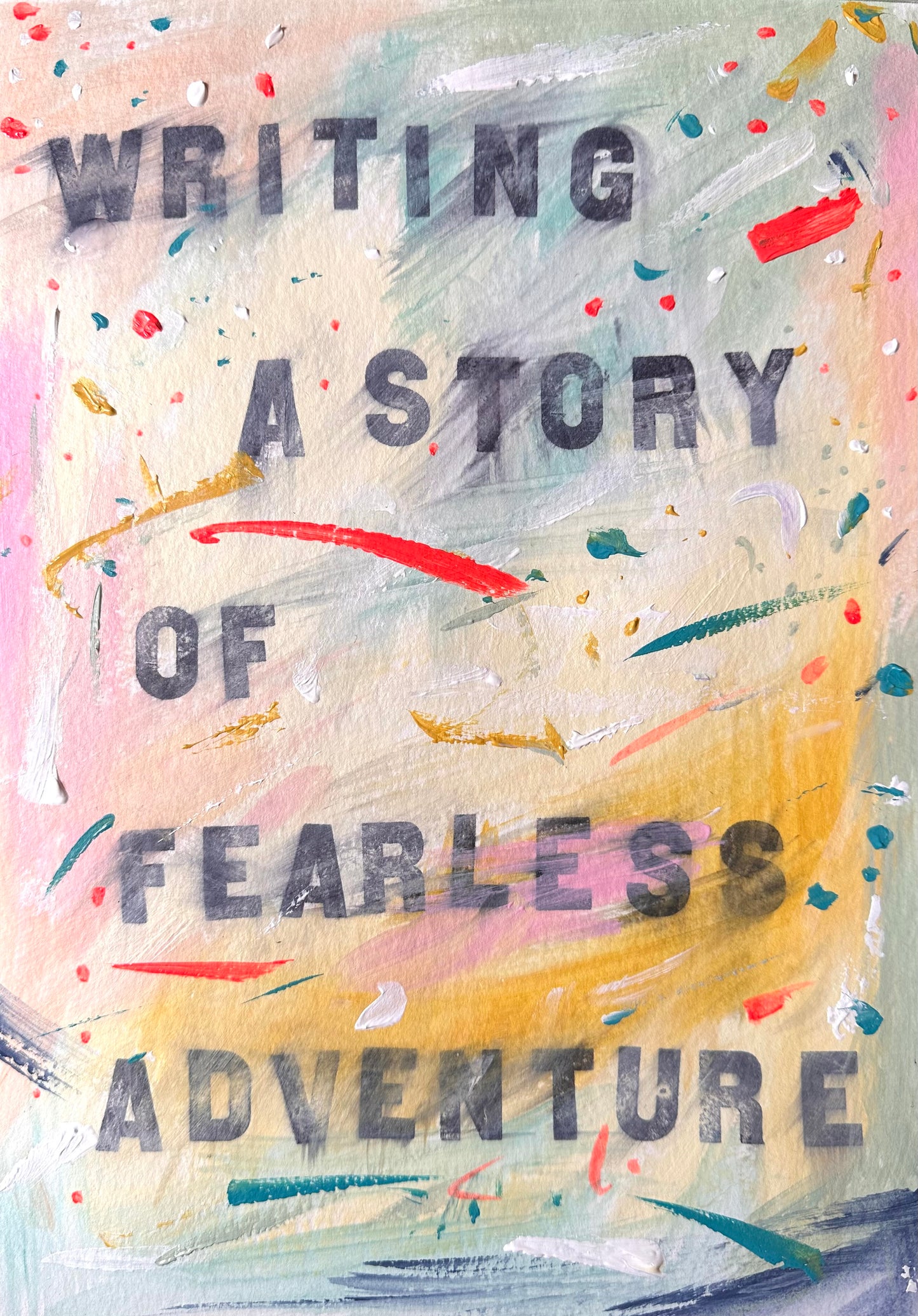 February 25th 2025 - Writing a story of fearless adventure