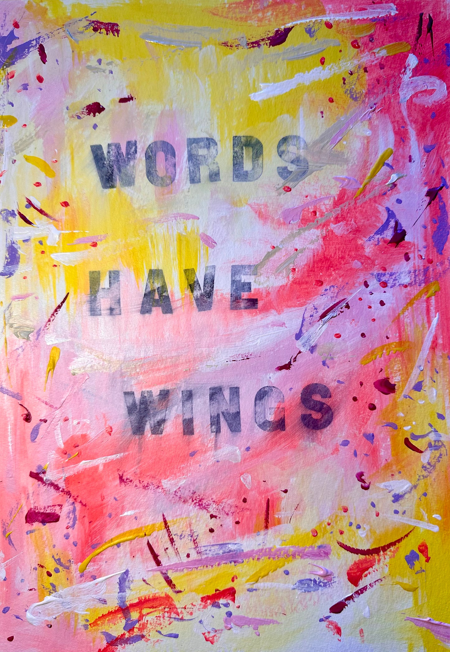 February 8th 2025 - Words have wings