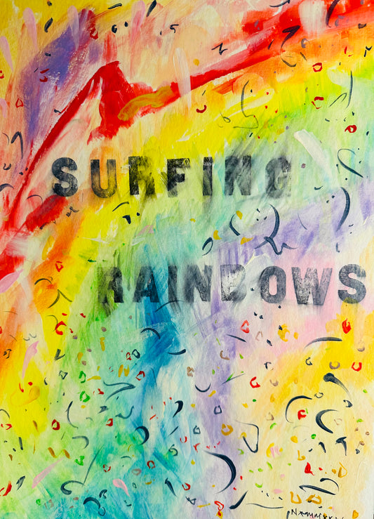 July 9th 2024 - Surfing rainbows